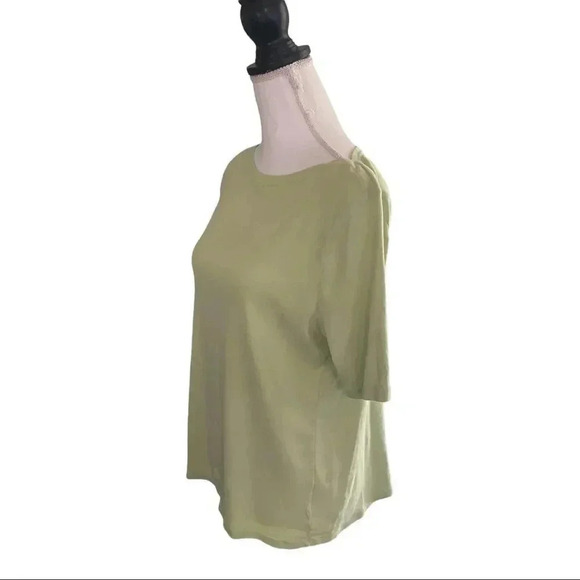 Charter Club Pima Cotton boatneck tee, size XL EUC - Picture 5 of 6